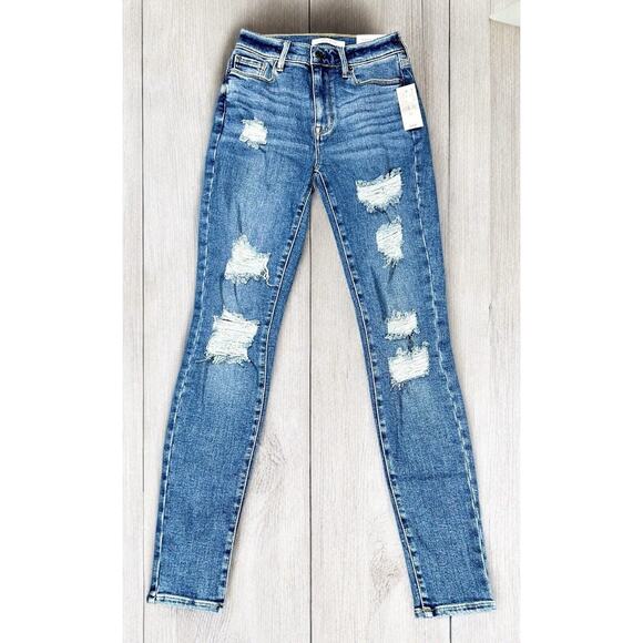 PacSun Denim - Brand New PacSun Jeans Women's Size 24 High Rise Jegging Dark Wash Blue NWT